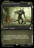 Scrounging Deathclaw (Tarmogoyf) [Surge Foil]