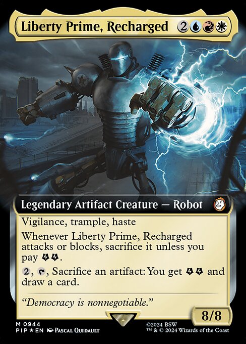 Liberty Prime, Recharged [Surge Foil]