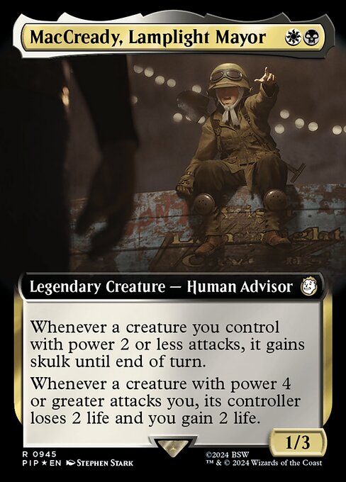 MacCready, Lamplight Mayor [Surge Foil]
