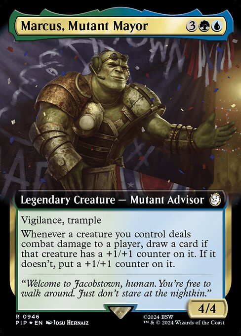 Marcus, Mutant Mayor [Surge Foil]