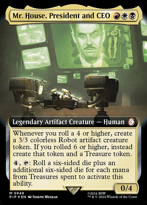 Mr. House, President and CEO [Surge Foil]