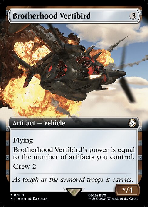 Brotherhood Vertibird [Surge Foil]
