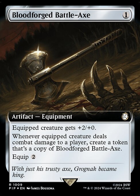 Bloodforged Battle-Axe [Surge Foil]