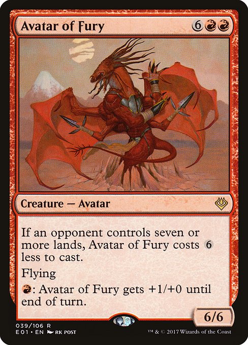 Avatar of Fury [Foil]