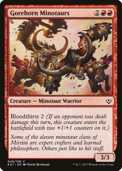 Gorehorn Minotaurs [Foil]