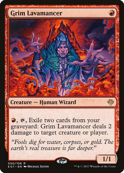 Grim Lavamancer [Foil]