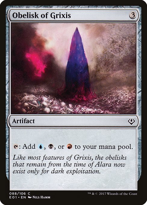 Obelisk of Grixis [Foil]