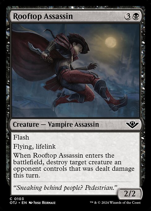 Rooftop Assassin [Foil]