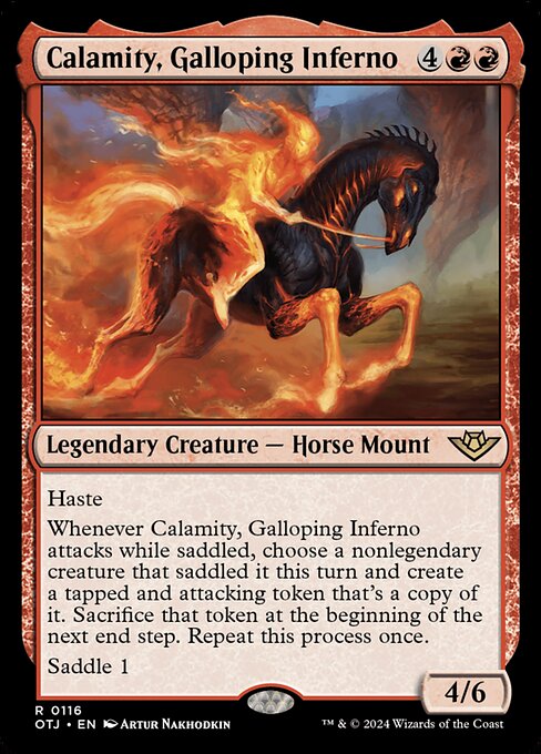 Calamity, Galloping Inferno [Foil]