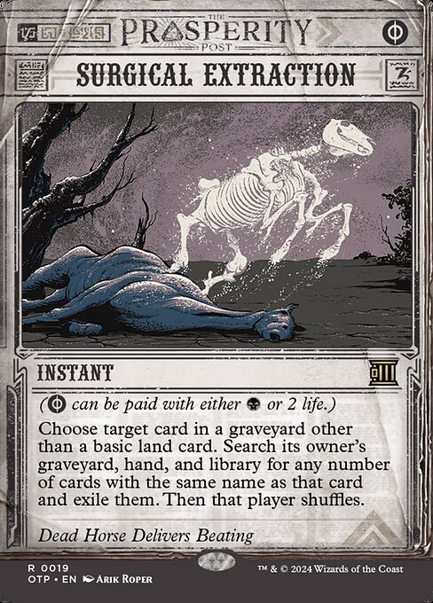 Surgical Extraction [Borderless Showcase Foil]