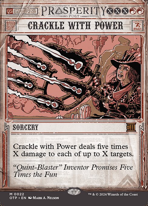 Crackle with Power [Borderless Showcase Foil]