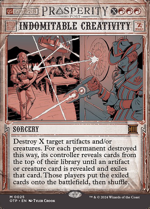 Indomitable Creativity [Borderless Showcase]