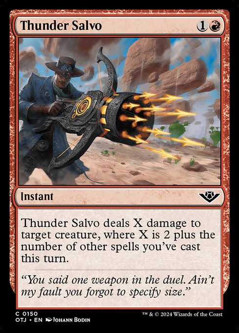 Thunder Salvo [Foil]
