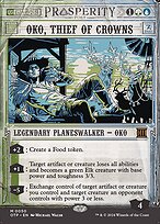 Oko, Thief of Crowns [Borderless Showcase]
