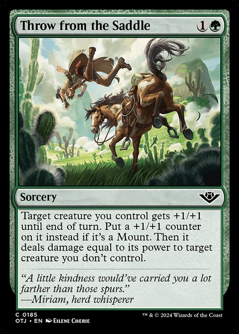 Throw from the Saddle [Foil]