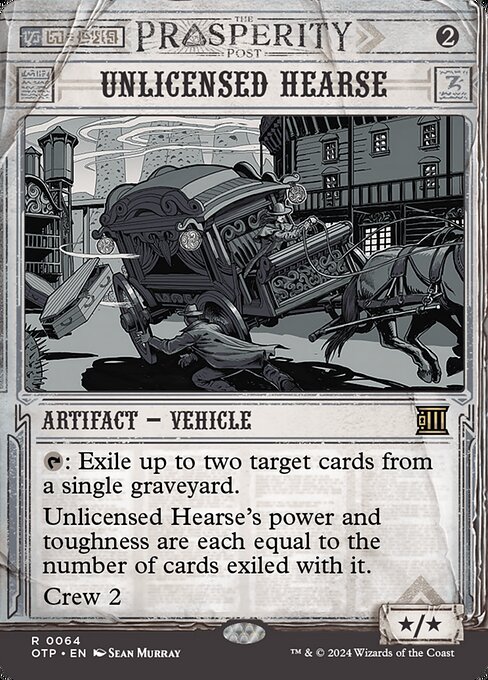 Unlicensed Hearse [Borderless Showcase]