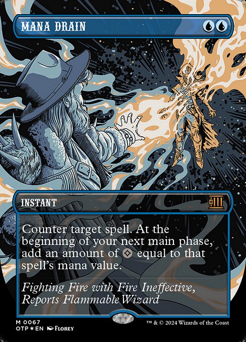 Mana Drain [Borderless Foil]
