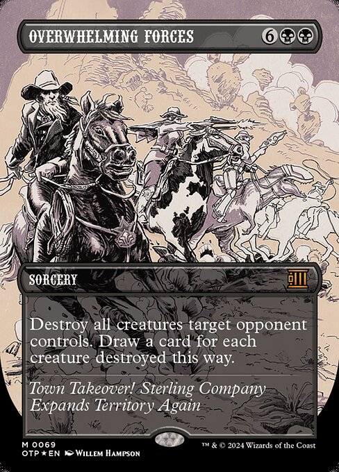 Overwhelming Forces [Borderless Foil]