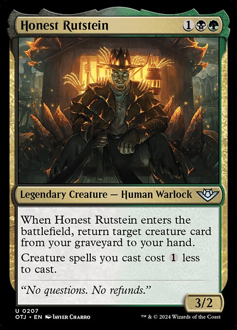 Honest Rutstein [Foil]