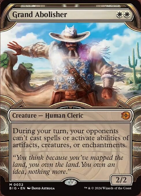 Grand Abolisher [Showcase Foil]