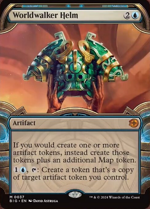 Worldwalker Helm [Showcase Foil]