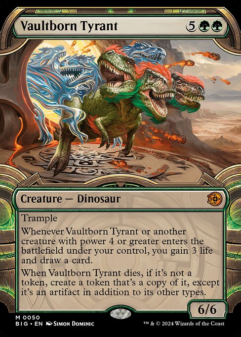 Vaultborn Tyrant [Showcase Foil]