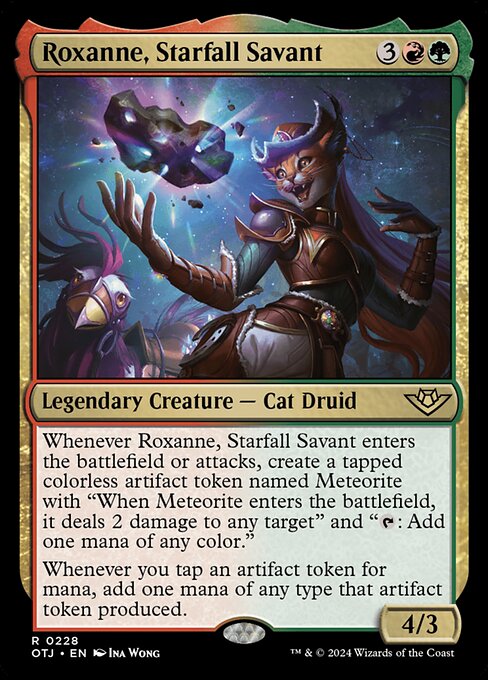 Roxanne, Starfall Savant [Foil]