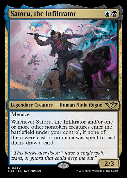 Satoru, the Infiltrator [Foil]