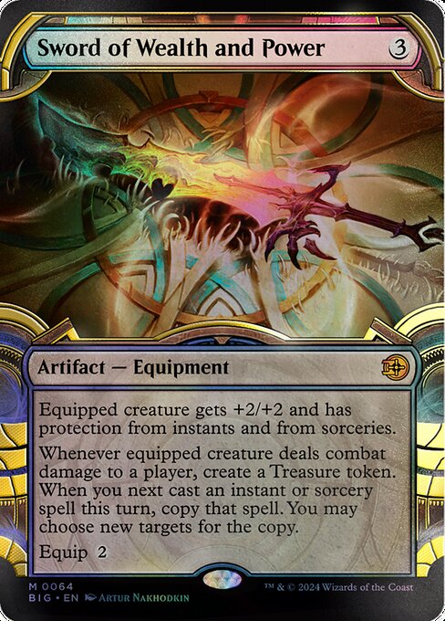 Sword of Wealth and Power [Showcase Foil]