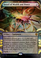 Sword of Wealth and Power [Showcase Foil]