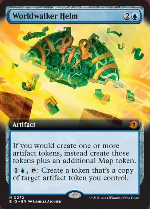 Worldwalker Helm [Extended Artwork Foil]