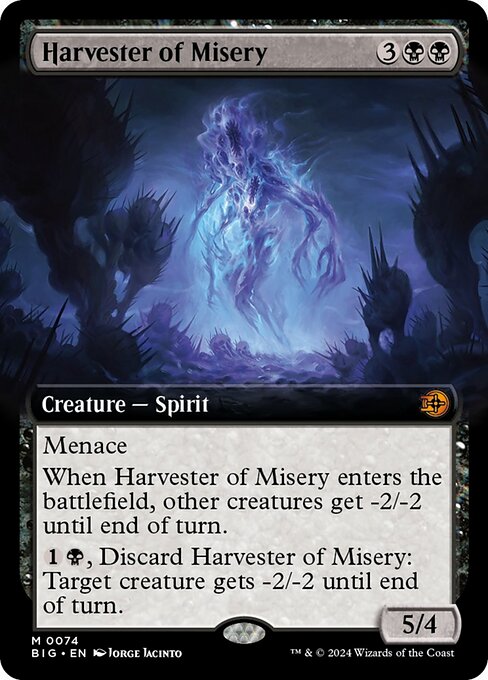 Harvester of Misery [Extended Artwork Foil]