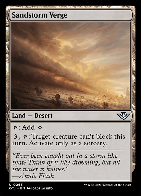 Sandstorm Verge [Foil]