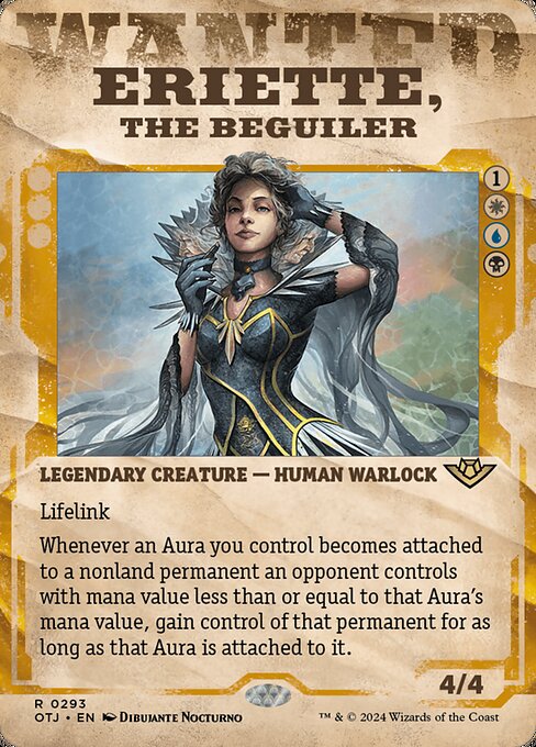 Eriette, the Beguiler [Borderless Showcase Foil]
