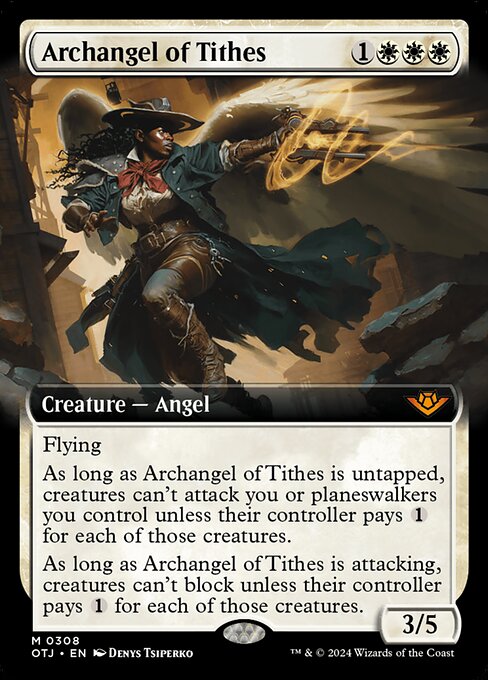 Archangel of Tithes [Extended Artwork Foil]