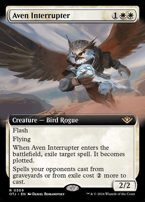 Aven Interrupter [Extended Artwork Foil]