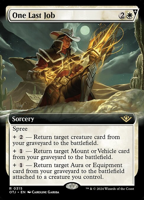 One Last Job [Extended Artwork Foil]