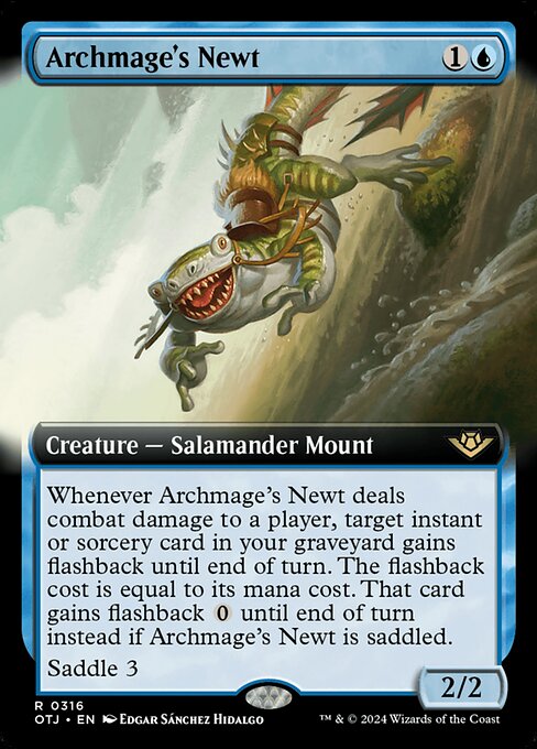 Archmage's Newt [Extended Artwork]