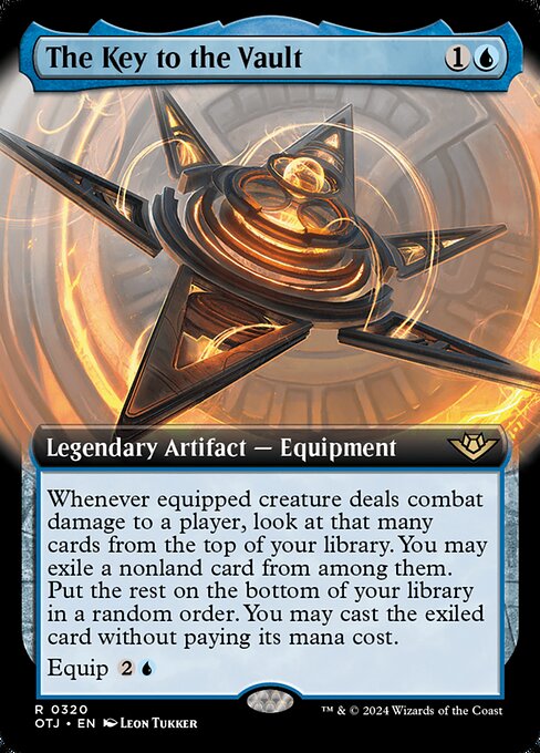 The Key to the Vault [Extended Artwork Foil]