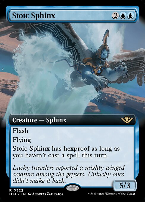 Stoic Sphinx [Extended Artwork Foil]