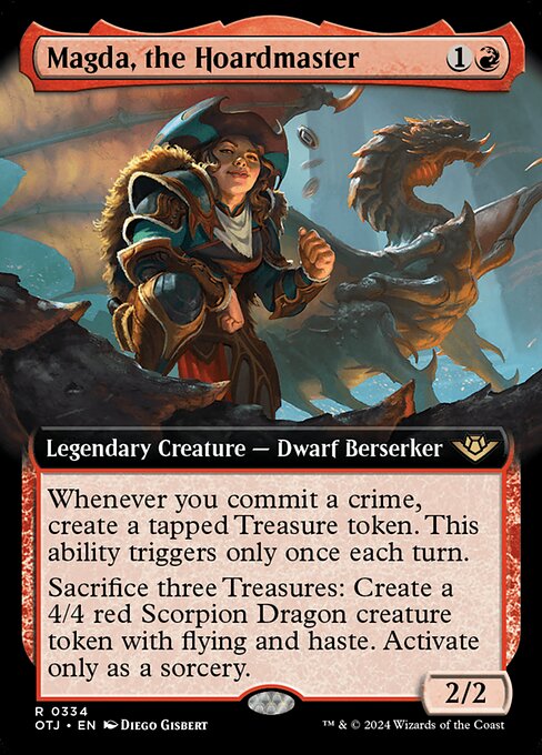 Magda, the Hoardmaster [Extended Artwork Foil]