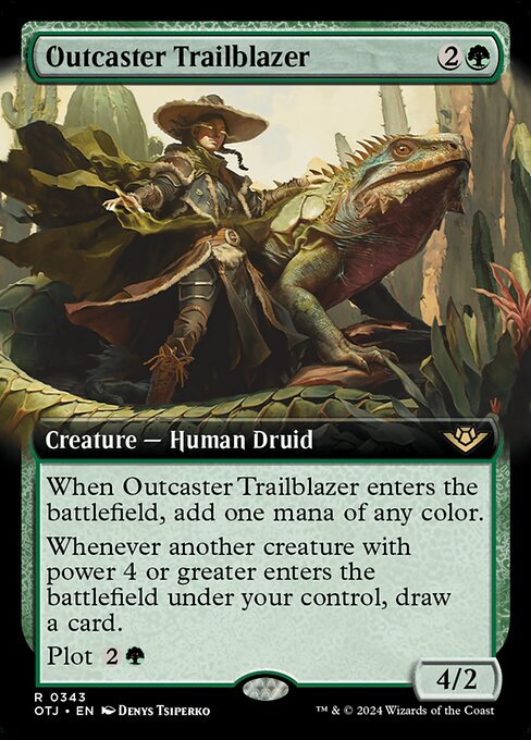 Outcaster Trailblazer [Extended Artwork Foil]