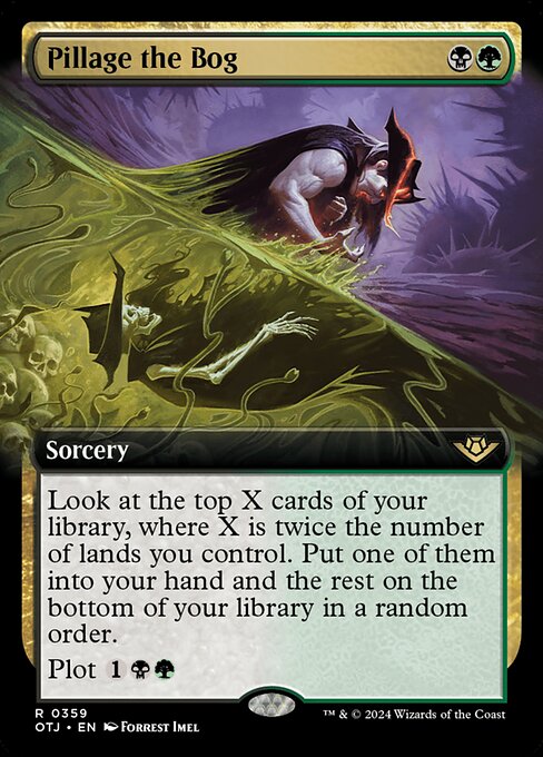 Pillage the Bog [Extended Artwork Foil]