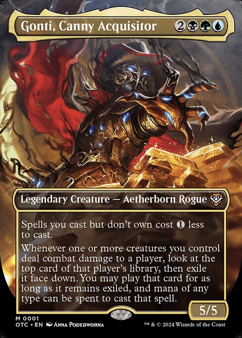 Gonti, Canny Acquisitor [Borderless Foil]