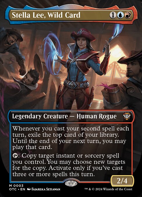 Stella Lee, Wild Card [Borderless Foil]