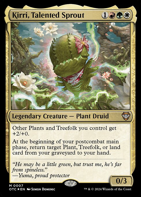 Kirri, Talented Sprout [Foil]