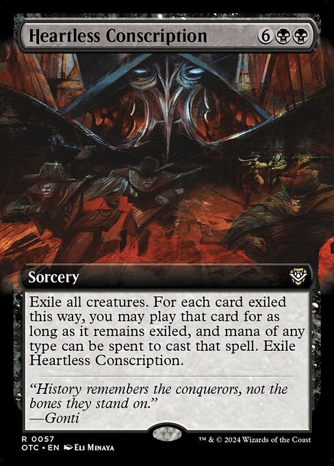 Heartless Conscription [Extended Artwork]