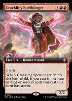 Crackling Spellslinger [Extended Artwork]