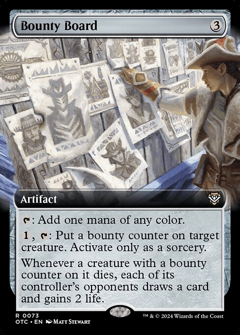 Bounty Board [Extended Artwork Foil]