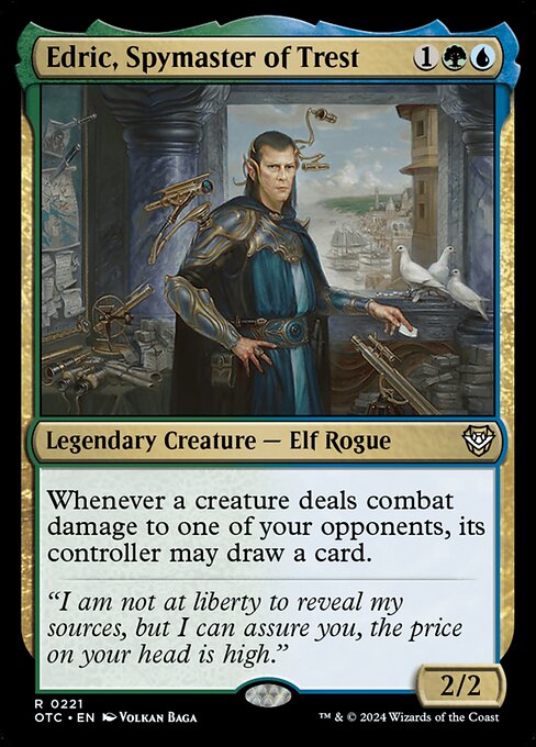 Edric, Spymaster of Trest [Foil]
